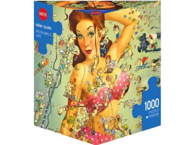 283 Degano Insta Girls Life Jigsaw Puzzle 1000 pc