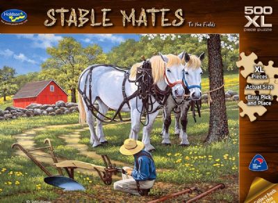 Stable Mates 500 pce XL Back In The Harness