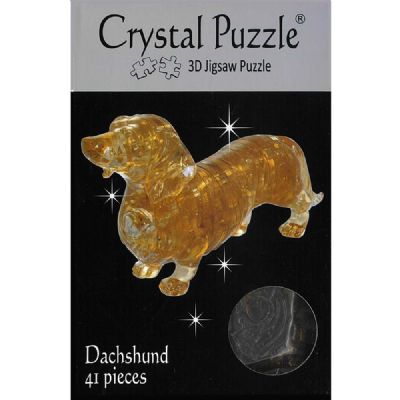 3D Crystal Puzzle Dachshund