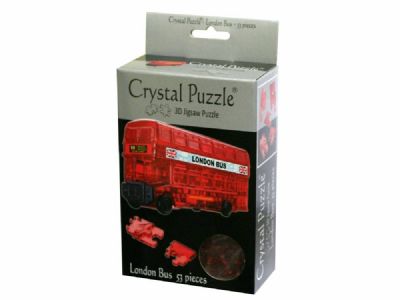 3D Crystal Puzzle London Bus
