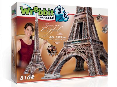3D Eiffel Tower 816 pce