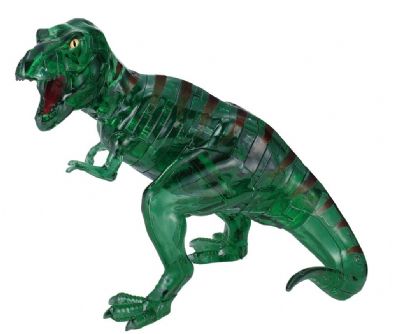 3d Crystal Puzzle Green T Rex