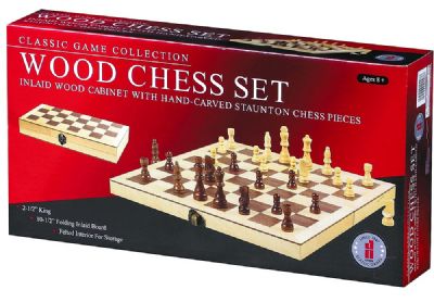 192 Chess 15 inch Inlaid Wood