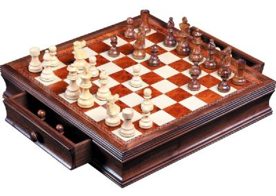 190 Chess Dal Rossi  16 inch Wood Cabinet