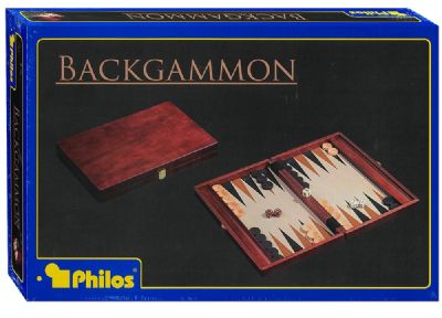 Backgammon 12 Folding Wood