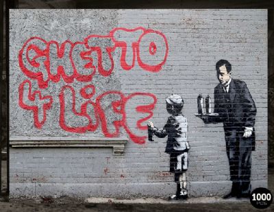 Banksy Ghetto 4 Life 1000 pce