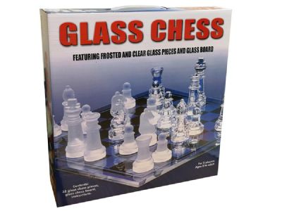 Chess Glass 35cm x 35cm