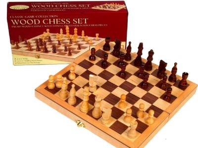 Chess 10.5 inch Wood inlaid board