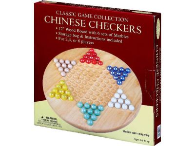 Chinese Checkers with marbles