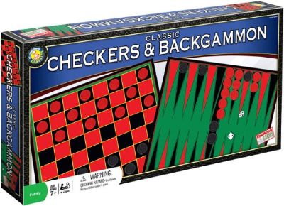 Classic Checkers And Backgammon