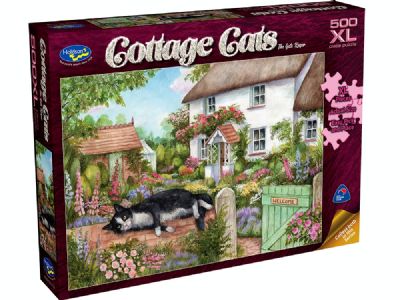 Cottage Cats The Gate Keeper 500 pce xl