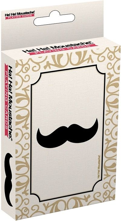 Ha Ha Moustache Playing Cards