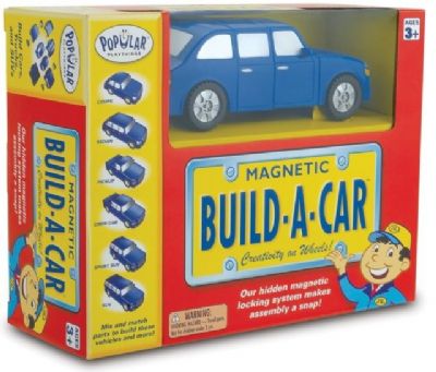 Magnetic Build A Car