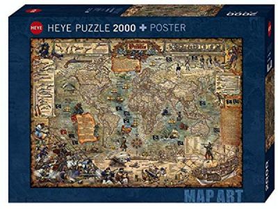 Map Art Pirate World 2000 pce