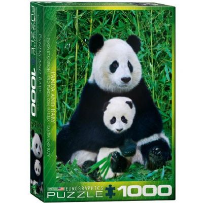 Panda and Baby 1000 pce